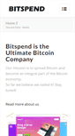Mobile Screenshot of bitspend.net